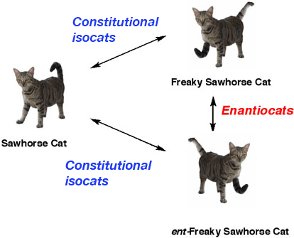 relationship-between-constitutional-isocats-and-enantiocats