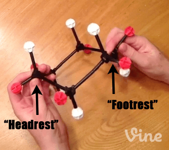 model-of-cyclohexane-with-axial-and-equatorial-groups-and-headrest-and-footrest