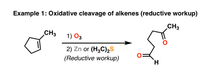 oxidative-cleavage-of-alkenes-reductive-workup-using-ozone-and-zn-or-me2s-for-reduction