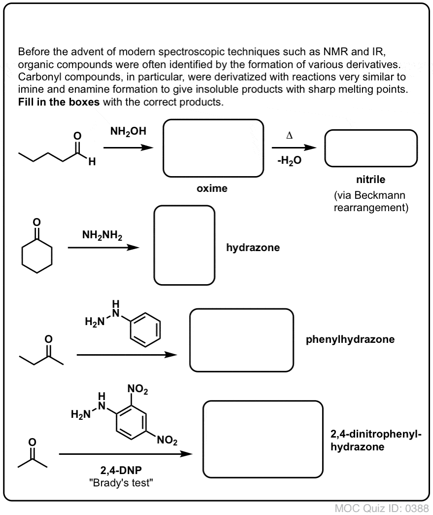 Aldehydes Ketones Reaction Practice Master Organic Chemistry