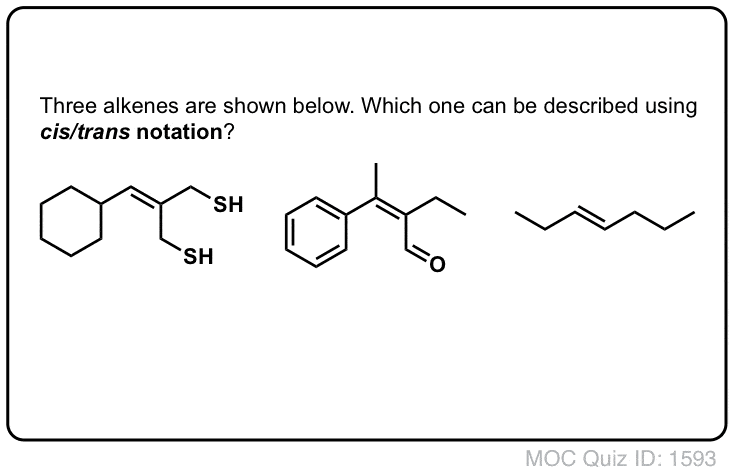 Cis And Trans Alkenes