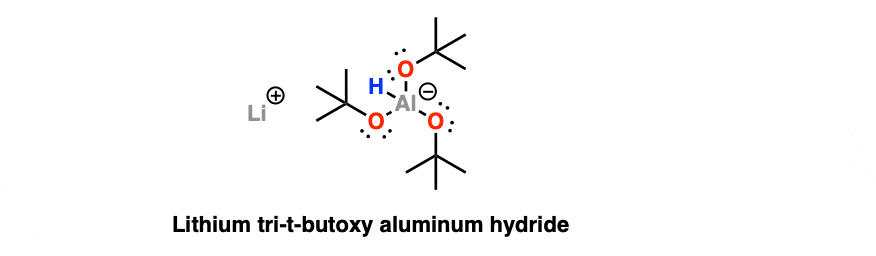 structure of lithium tri t butyoxy aluminum hydride