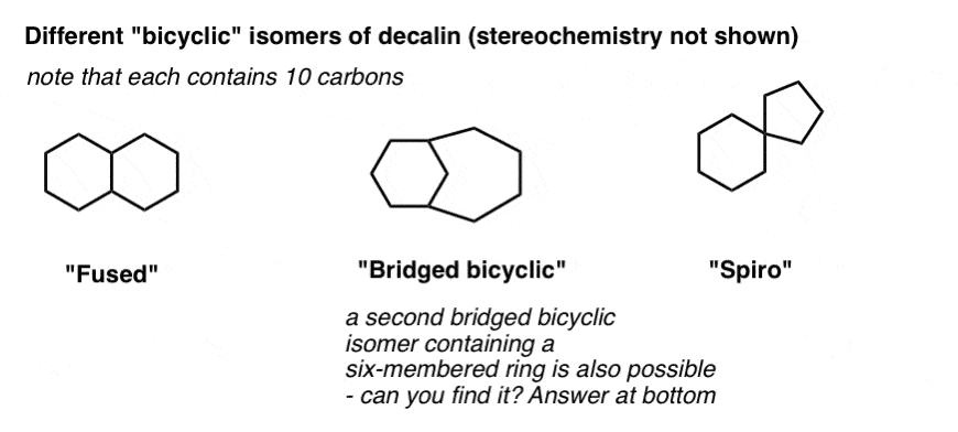 Naming Bicyclic Compounds