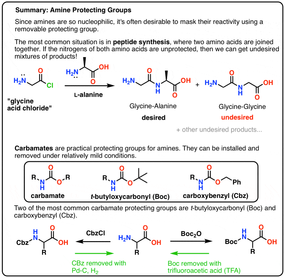 Protecting Groups For Amines Carbamates Master Organic