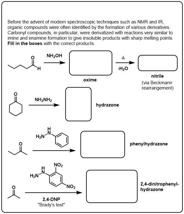 Imines And Enamines