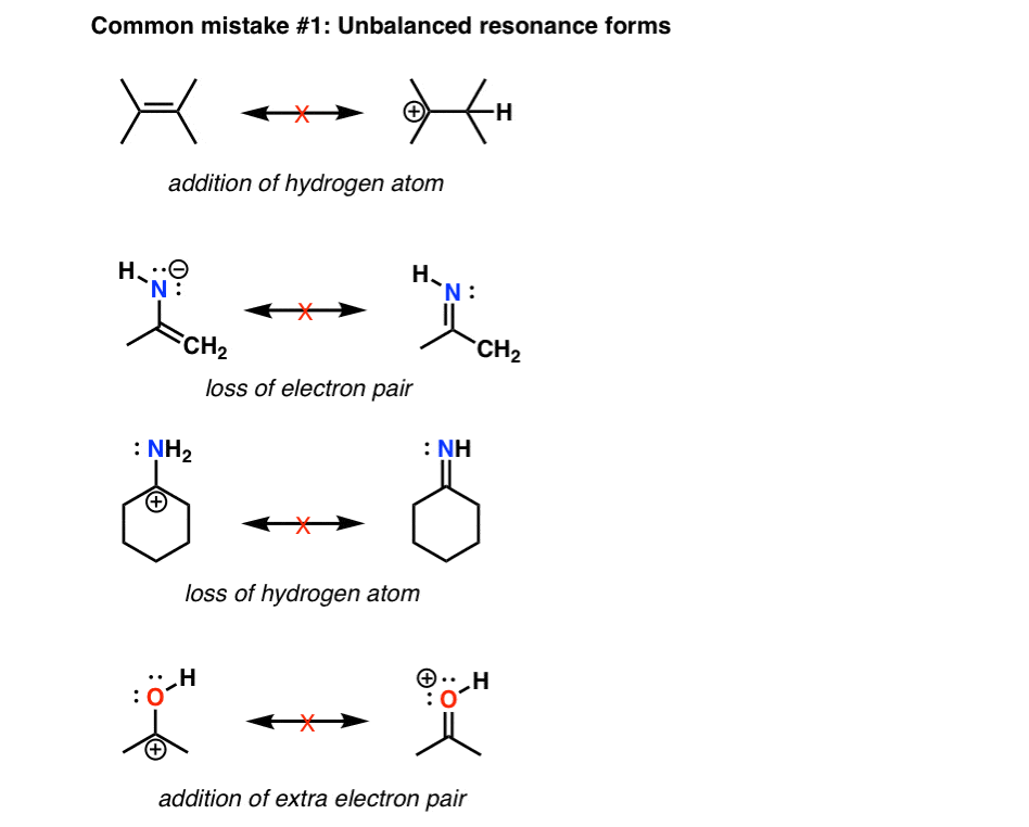 examples of resonance structures