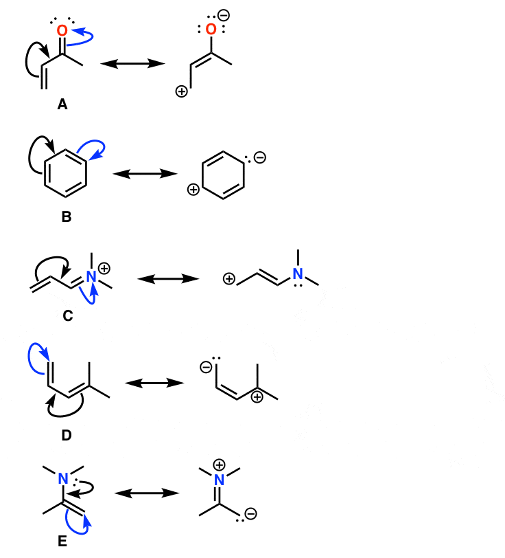 examples of resonance structures