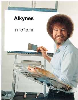 1 bob ross alkynes