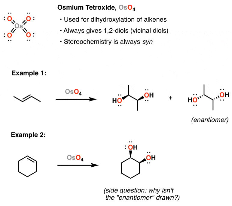 Reagent Friday Oso4 Osmium Tetroxide Master Organic Chemistry