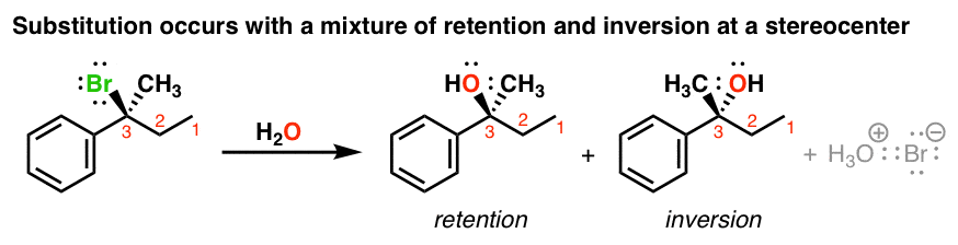 The Sn1 Reaction Mechanism Master Organic Chemistry