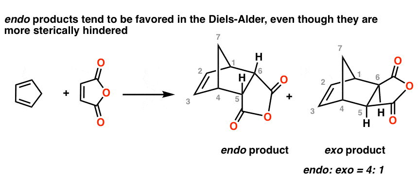 cyclopentadiene and maleic anhydride