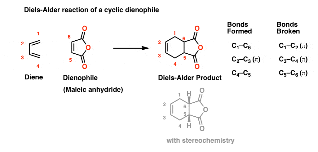 Cyclic Dienes And Dienophiles In The Diels Alder Reaction Cyclic Dienes And Dienophiles In The Diels Alder Reaction
