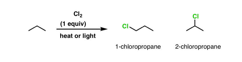 for-free-radical-chlorination-of-propane-two-isomers-are-possible