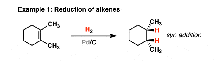 palladium-on-carbon-in-the-hydrogenation-of-alkenes
