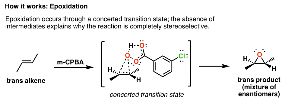 mechanism-for-epoxidation-of-alkenes-using-mcpba