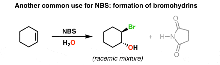common-use-for-nbs-is-formation-of-bromohydrins