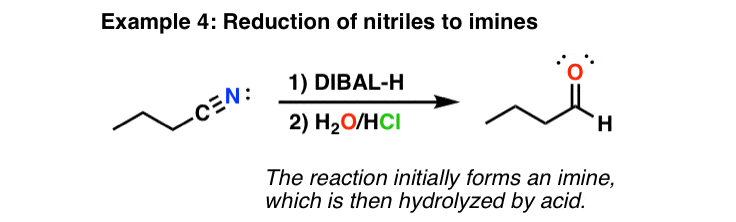 reduction-of-nitriles-to-imines-with-dibal.