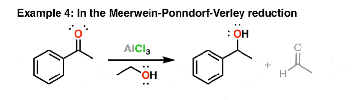 alcl3-as-a-reagent-in-the-meerwein-ponndorf-verley-reduction-of-ketones