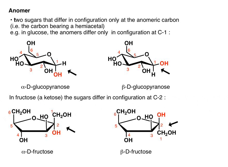 definition-of-anomer-is-the-name-given-to-two-diastereomeric-monosaccharides-that-are-epimers-at-the-anomeric-carbon-alpha-and-beta