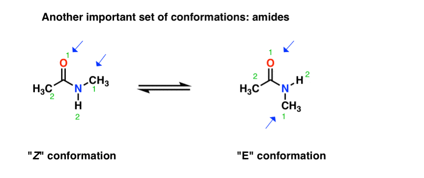 dienes are not the only functional group that can have s cis and s trans for example amides6-dienes are not the only functional group that can have s cis and s trans for example amides