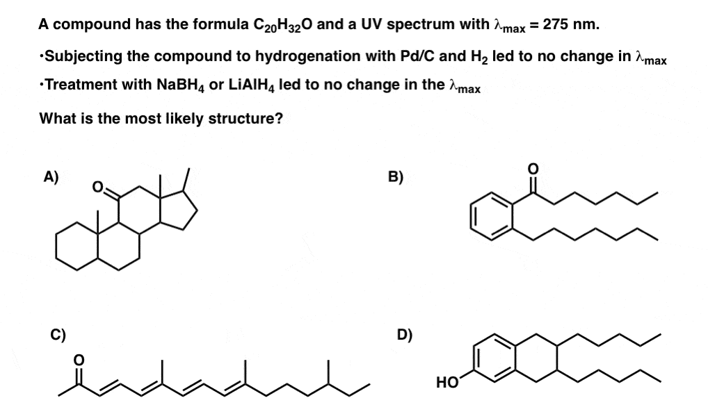 UV-Vis Spectroscopy: Practice Questions – Master Organic Chemistry