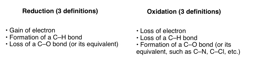 oxidation reaction example organic chemistry