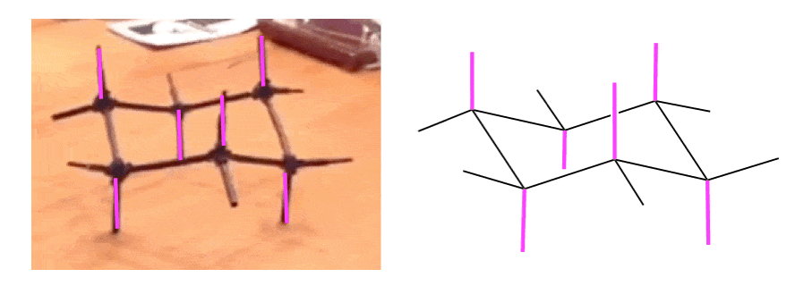 cyclohexane structure chair