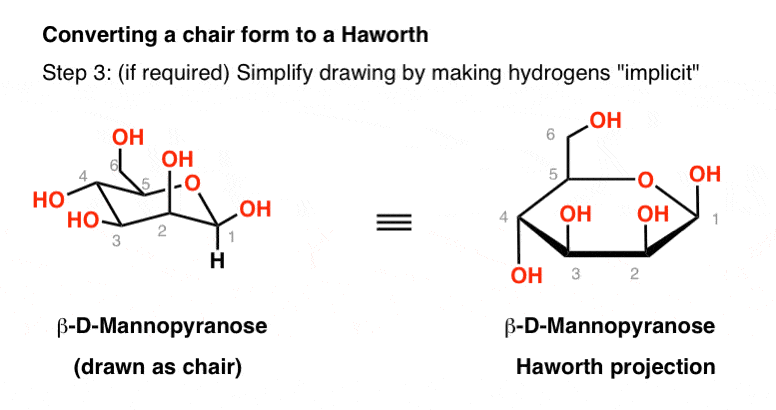 maltose chair conformation