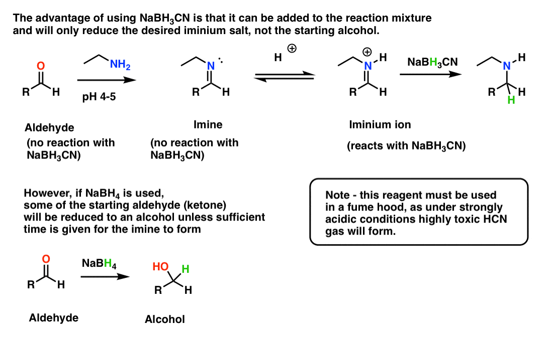 Reductive Amination And How It Works Master Organic Chemistry