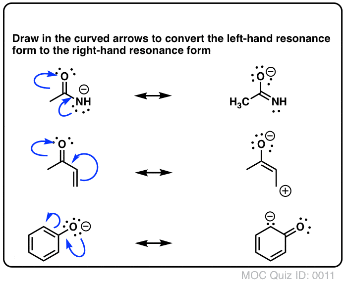 Resonance Structures Practice Master Organic Chemistry