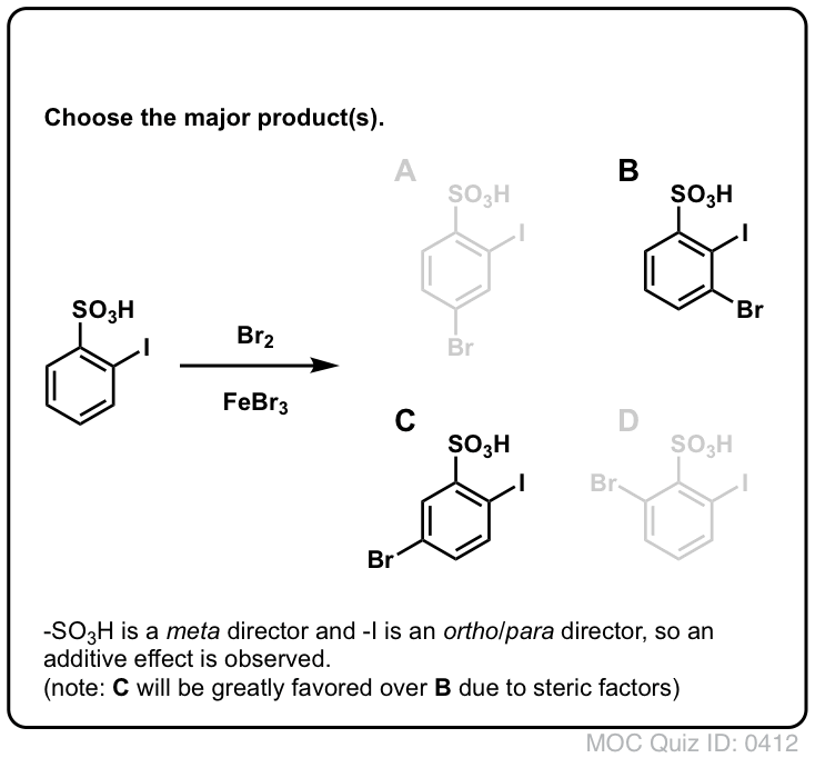 Electrophilic Aromatic Substitution Practice Problems – Master Organic ...