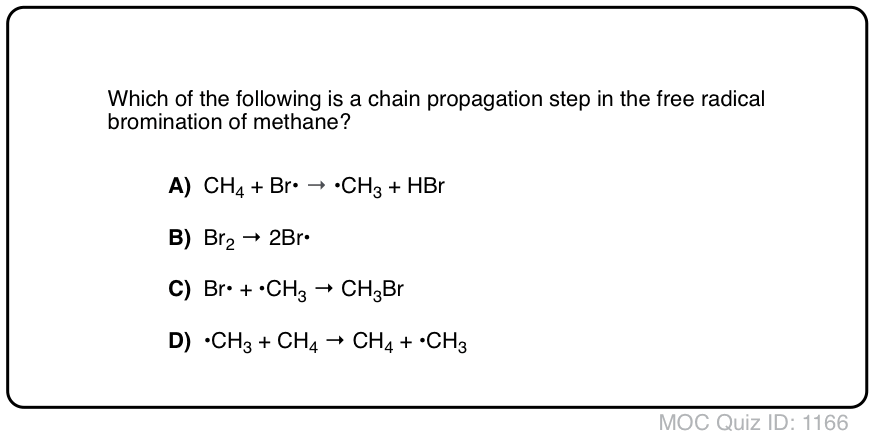 Free Radicals Practice Quizzes – Master Organic Chemistry