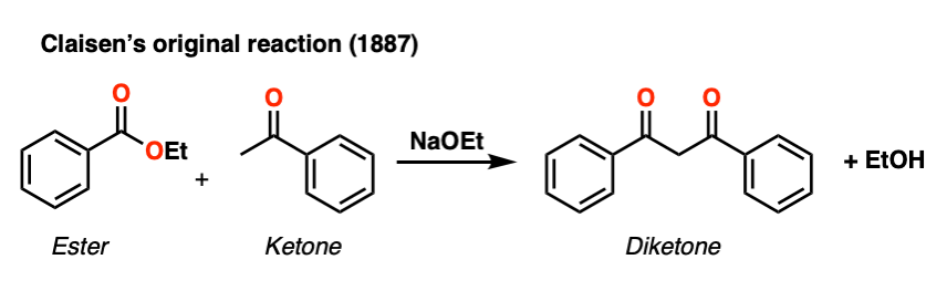 F1-Claisen reaction 1887