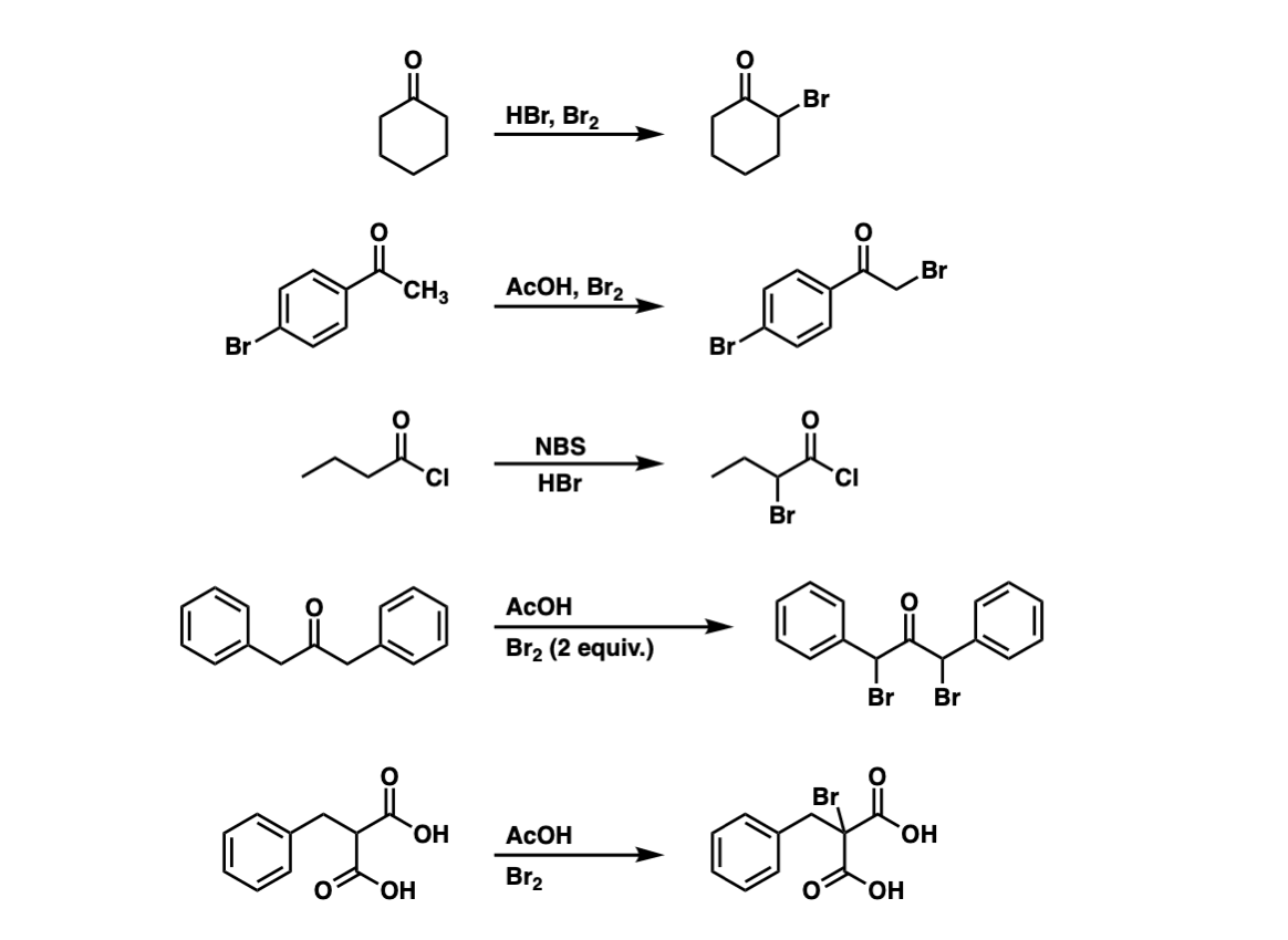 Ketones Examples