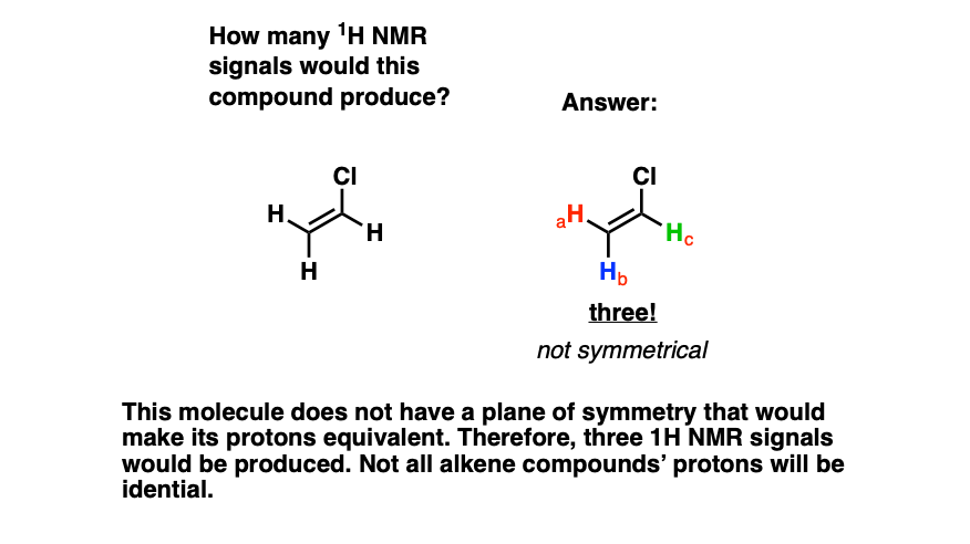 1H NMR How Many Signals Master Organic Chemistry