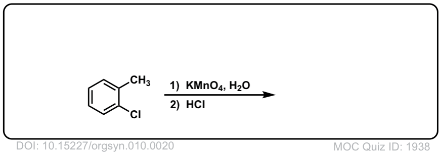 Oxidation Of Aromatic Alkanes With KMnO4 To Give Carboxylic, 45% OFF