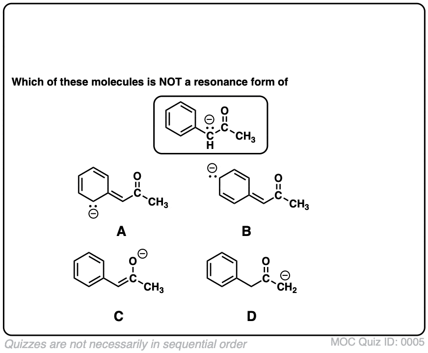 organic chemistry practice problems resonance