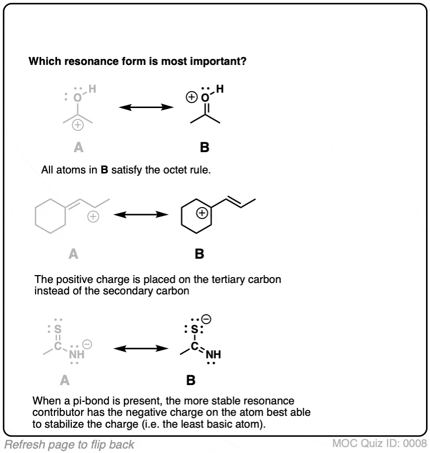 Resonance Structures Practice – Master Organic Chemistry