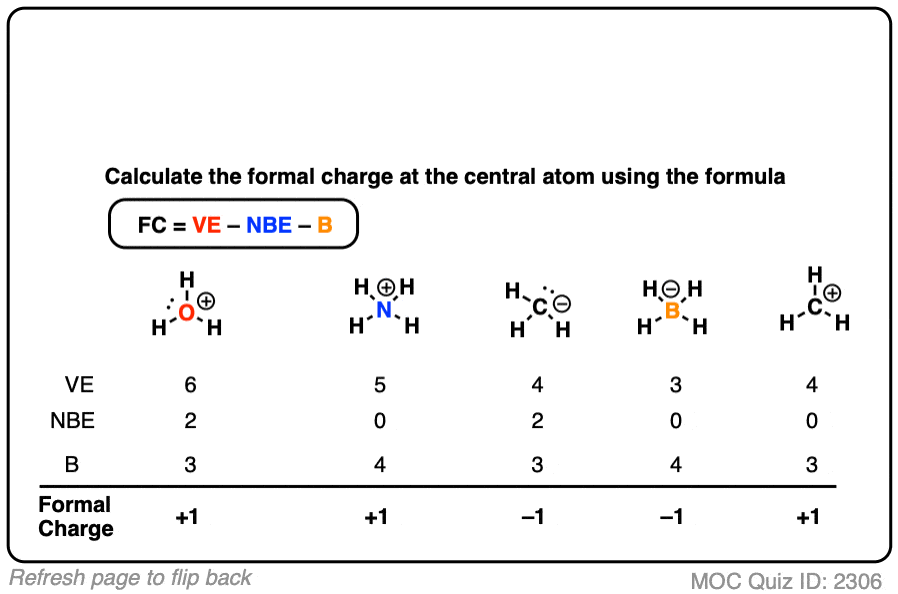 charge formula