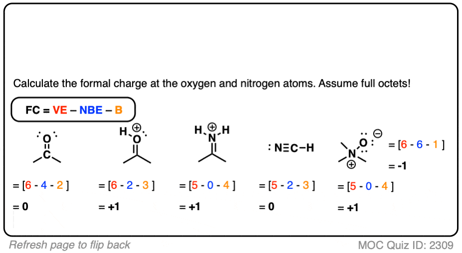 calculating formal charge