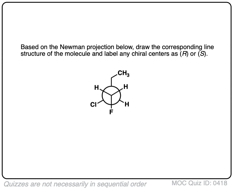 3 projection de Newman méthylhexane