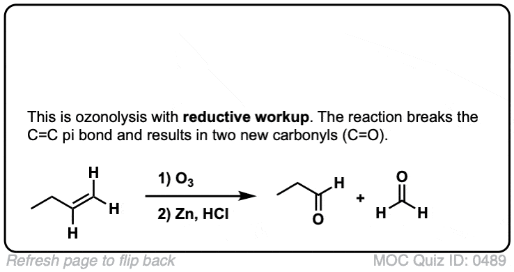 ozonolysis rings