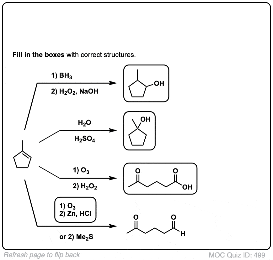 alkyl halide to alkene