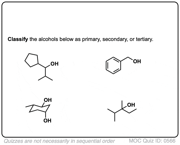 Alcohols Nomenclature And Properties Master Organic Chemistry