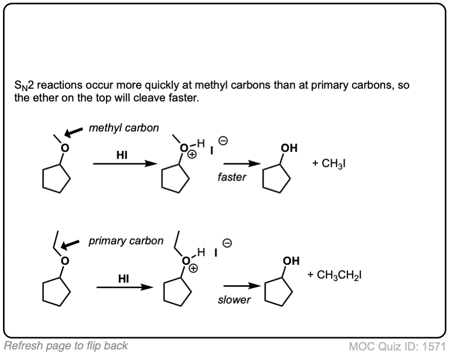 Acidic cleavage of ethers (SN2) – Master Organic Chemistry