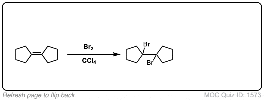 Bromination of alkenes with Br2 to give dibromides – Master Organic  Chemistry