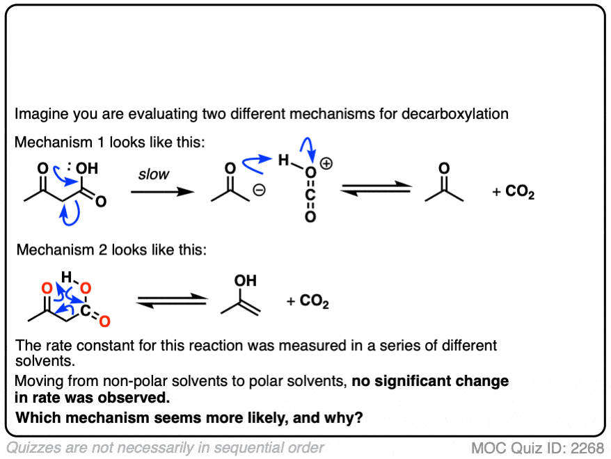 acid catalyzed decarboxylation mechanism