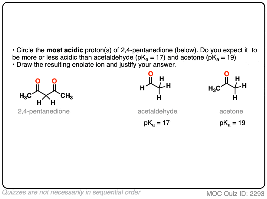 Acetone Enolate Ion Resonance Structure