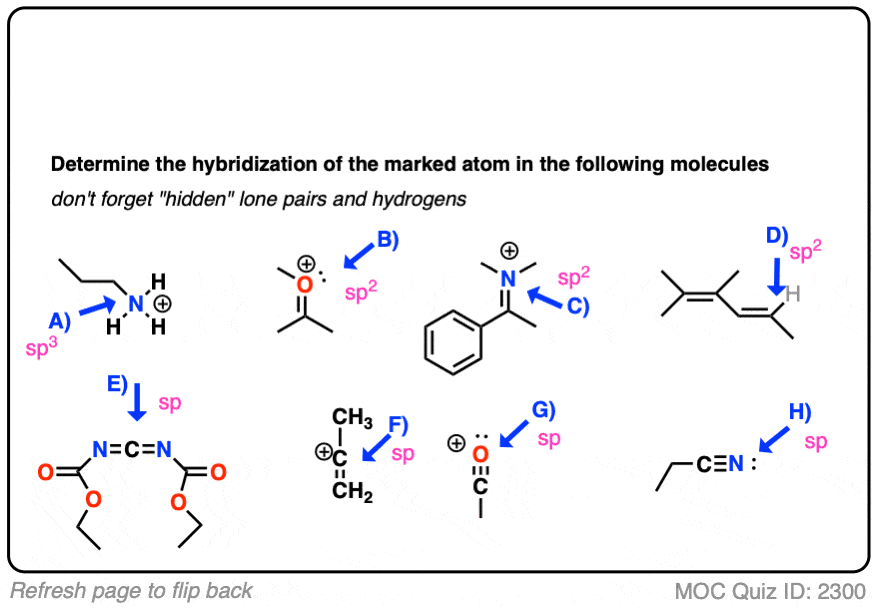 How To Determine Hybridization: A Shortcut – Master Organic Chemistry