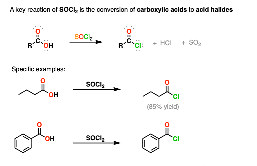 SOCl2 Reaction With Carboxylic Acids Chemistry Steps, 55% OFF